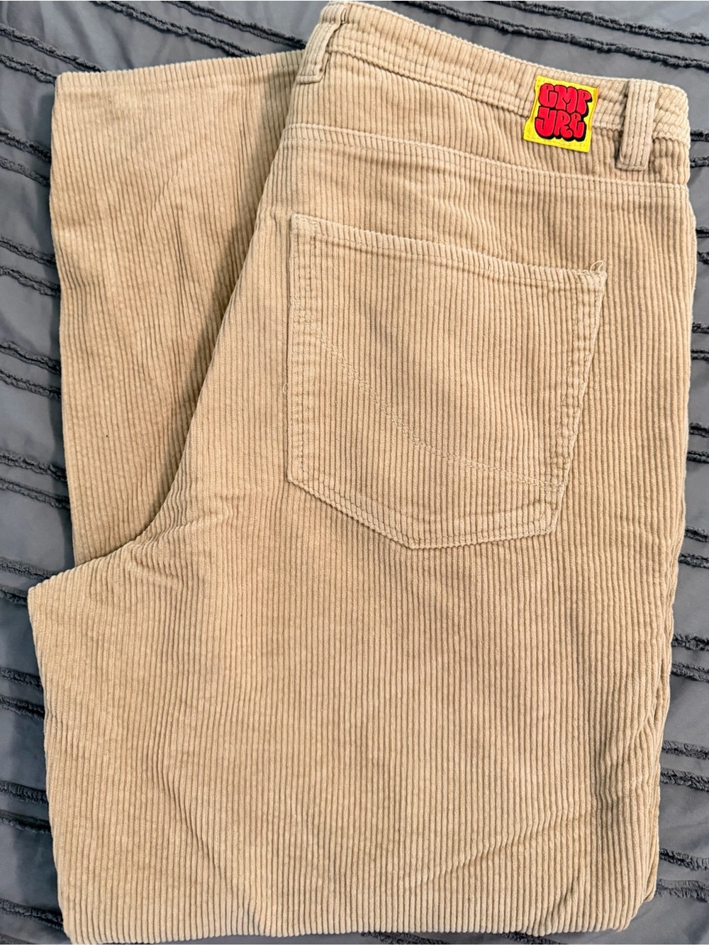 Empyre Men's Corduroy Pants in Light Khaki